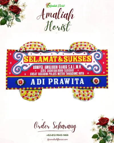 Karangan Bunga Ucapan Selamat patengan
